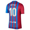 Maglia ufficiale Barcellona Lionel Messi 10 Casa 2021-22 per Uomo